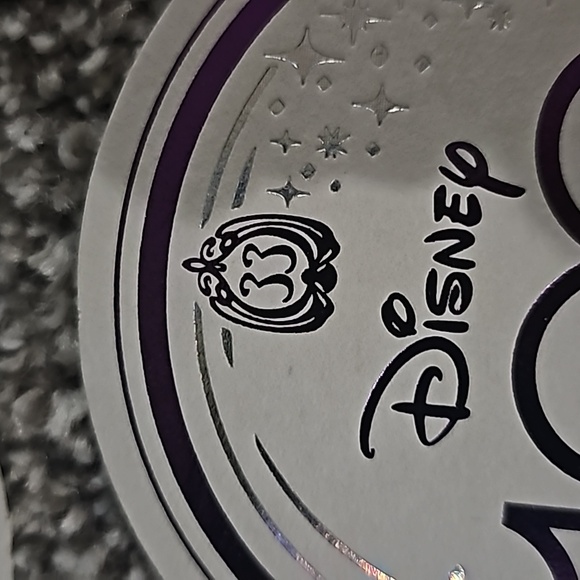 Disney 100th Year Anniversary Club 33 Foil Embossed Paper Coasters Set Of 4 - Picture 4 of 4